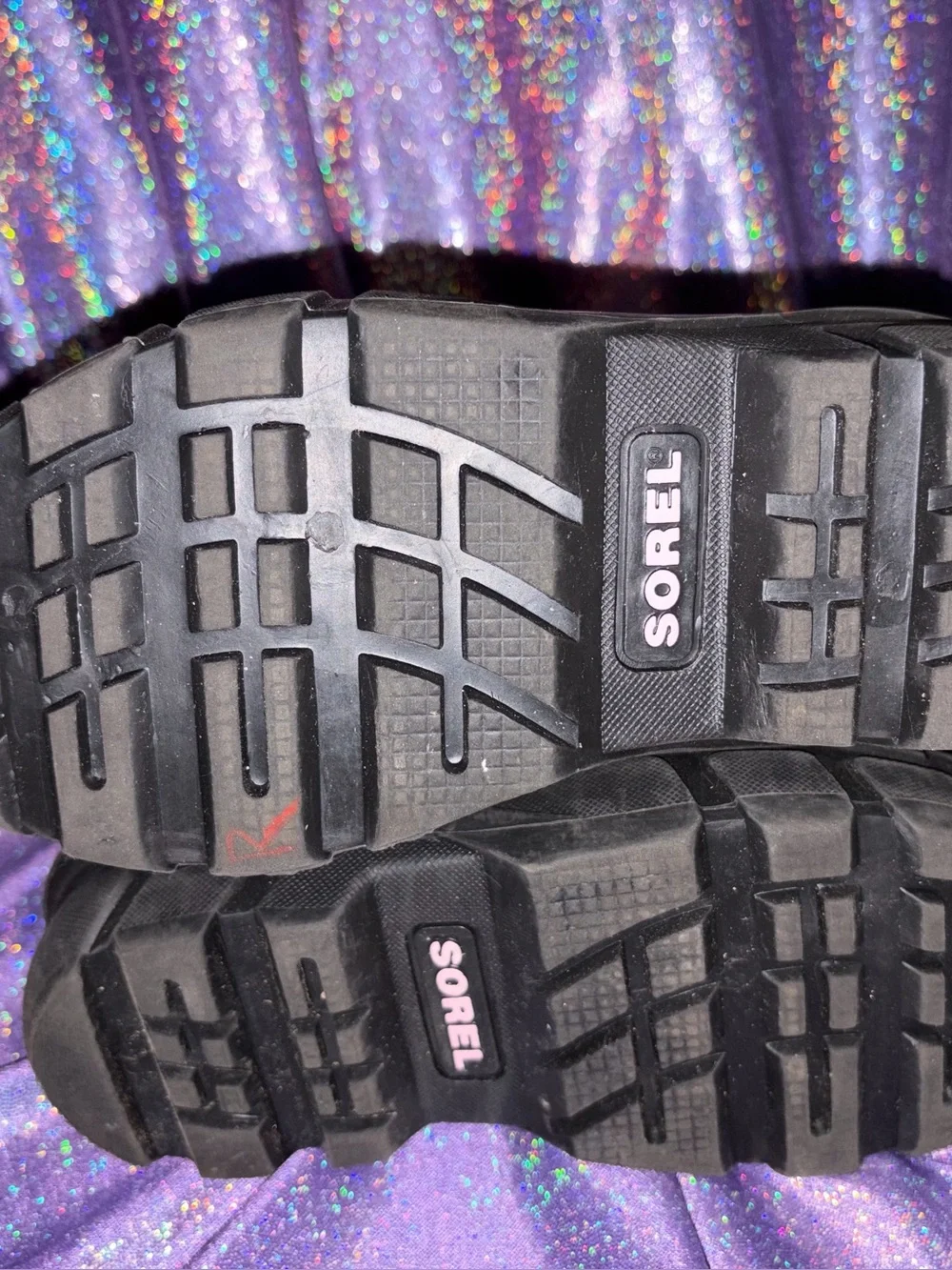 Kids Purple & Pink Sorel Snow Boots